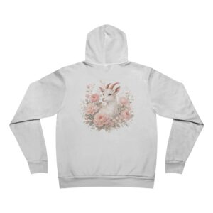 capri floral hoodie