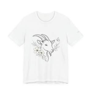 capri floral goat tee